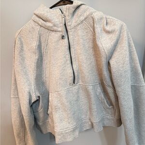 Gray Lululemon Scuba Hoodie